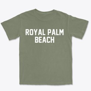 Royal Palm Beach Florida Classic Block Premium Heavyweight T-shirt