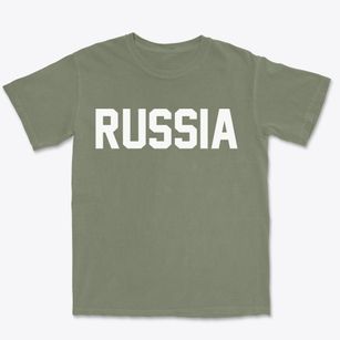 Russia New York Classic Block Premium Heavyweight T-shirt