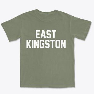 East Kingston New Hampshire Classic Block Premium Heavyweight T-shirt