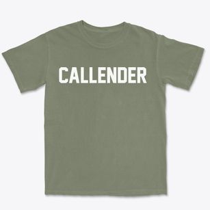 Callender California Classic Block Premium Heavyweight T-shirt