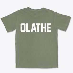Olathe Kansas Classic Block Premium Heavyweight T-shirt