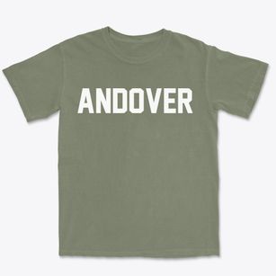 Andover Maine Classic Block Premium Heavyweight T-shirt