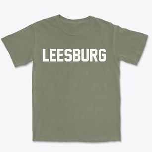 Leesburg Florida Classic Block Premium Heavyweight T-shirt
