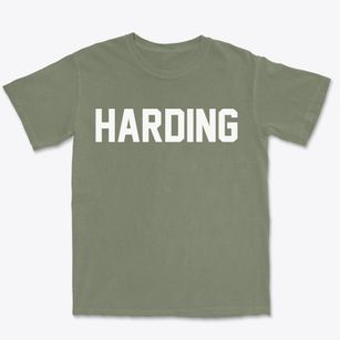 Harding Wisconsin Classic Block Premium Heavyweight T-shirt