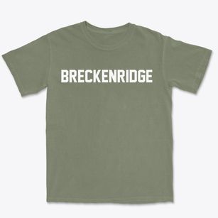 Breckenridge Missouri Classic Block Premium Heavyweight T-shirt