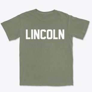 Lincoln Michigan Classic Block Premium Heavyweight T-shirt