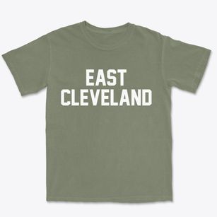 East Cleveland Ohio Classic Block Premium Heavyweight T-shirt