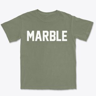 Marble North Carolina Classic Block Premium Heavyweight T-shirt