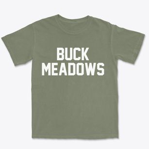 Buck Meadows California Classic Block Premium Heavyweight T-shirt