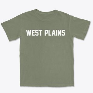 West Plains Missouri Classic Block Premium Heavyweight T-shirt