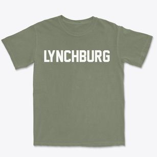 Lynchburg Virginia Classic Block Premium Heavyweight T-shirt