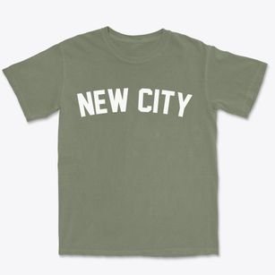 New City New York Classic Curve Premium Heavyweight T-shirt