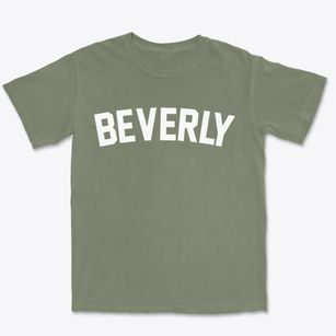 Beverly West Virginia Classic Curve Premium Heavyweight T-shirt