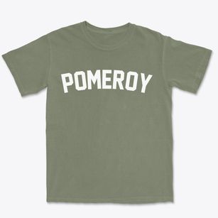 Pomeroy Iowa Classic Curve Premium Heavyweight T-shirt