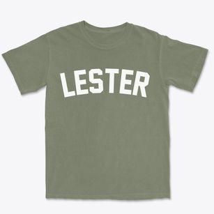 Lester West Virginia Classic Curve Premium Heavyweight T-shirt