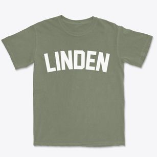 Linden Iowa Classic Curve Premium Heavyweight T-shirt