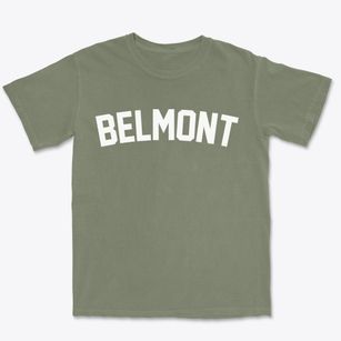 Belmont North Carolina Classic Curve Premium Heavyweight T-shirt