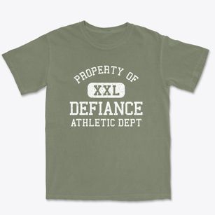 Defiance Ohio Athletic Dept Premium Heavyweight T-shirt