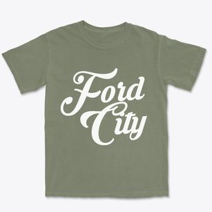 Ford City California Vintage Team Premium Heavyweight T-shirt