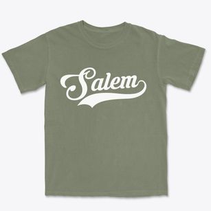 Salem Massachusetts Vintage Team Premium Heavyweight T-shirt