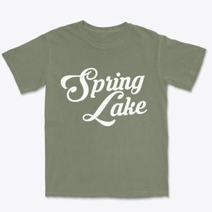 Spring Lake New Jersey Vintage Team Premium Heavyweight T-shirt