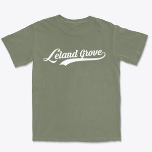Leland Grove Illinois Vintage Team Premium Heavyweight T-shirt