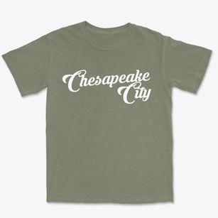 Chesapeake City Maryland Vintage Team Premium Heavyweight T-shirt