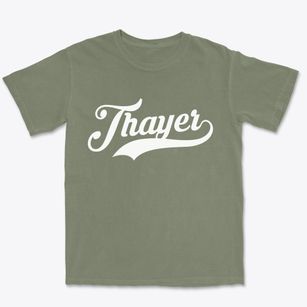 Thayer Kansas Vintage Team Premium Heavyweight T-shirt