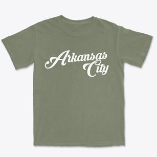 Arkansas City Kansas Vintage Team Premium Heavyweight T-shirt