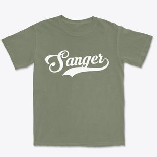 Sanger Texas Vintage Team Premium Heavyweight T-shirt
