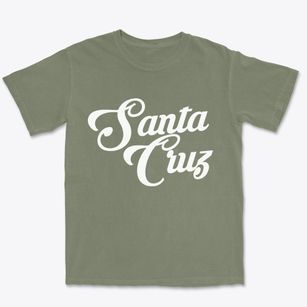 Santa Cruz California Vintage Team Premium Heavyweight T-shirt