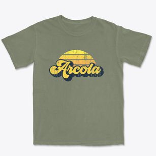 Arcola Texas Sublime Sunset Premium Heavyweight T-shirt