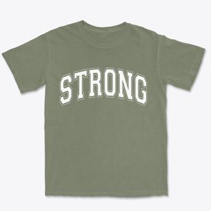 Strong Maine Varsity Premium Heavyweight T-shirt