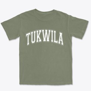Tukwila Washington Varsity Premium Heavyweight T-shirt