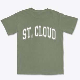 St. Cloud Wisconsin Varsity Premium Heavyweight T-shirt