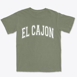 El Cajon California Varsity Premium Heavyweight T-shirt