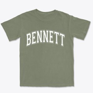 Bennett North Carolina Varsity Premium Heavyweight T-shirt