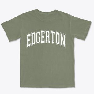 Edgerton Wyoming Varsity Premium Heavyweight T-shirt