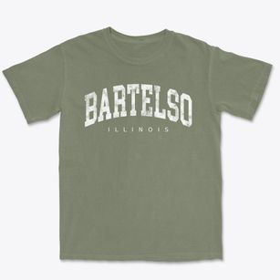 Bartelso Illinois Urban Vibe Premium Heavyweight T-shirt