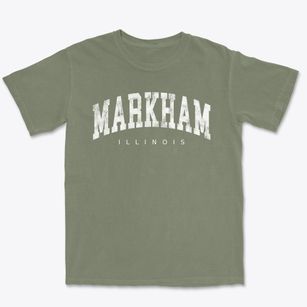 Markham Illinois Urban Vibe Premium Heavyweight T-shirt