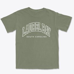 Laurel Bay South Carolina Inline Premium Heavyweight T-shirt
