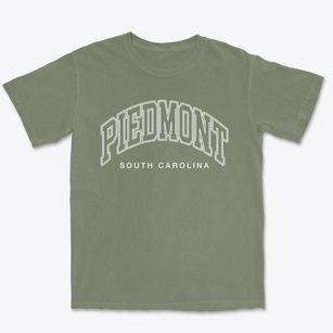 Piedmont South Carolina Inline Premium Heavyweight T-shirt