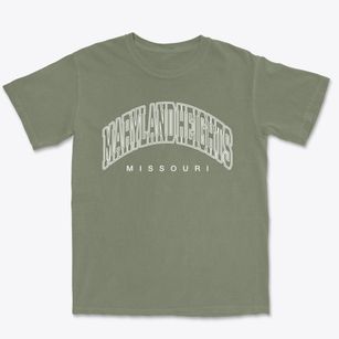 Maryland Heights Missouri Inline Premium Heavyweight T-shirt