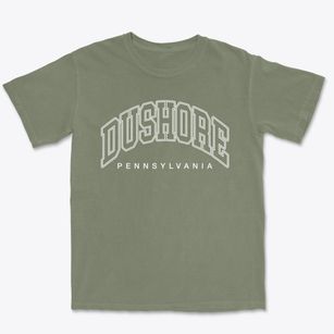 Dushore Pennsylvania Inline Premium Heavyweight T-shirt