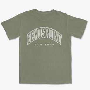 Bemus Point New York Inline Premium Heavyweight T-shirt
