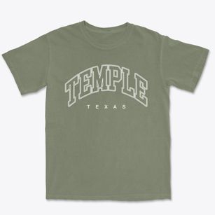Temple Texas Inline Premium Heavyweight T-shirt