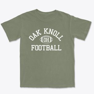 Oak Knoll Ohio Football Premium Heavyweight T-shirt