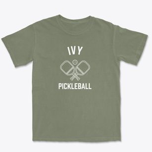 Ivy North Carolina Pickleball Premium Heavyweight T-shirt
