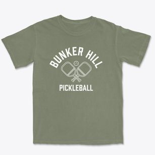 Bunker Hill Virginia Pickleball Premium Heavyweight T-shirt