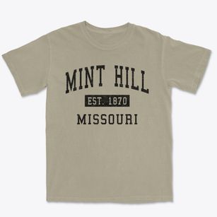 Mint Hill Missouri Classic Established Premium Heavyweight T-shirt